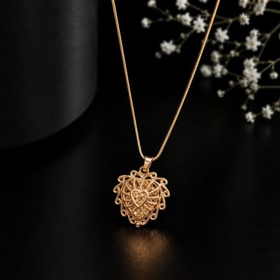 گردنبند  گولد هارت (gold heart)